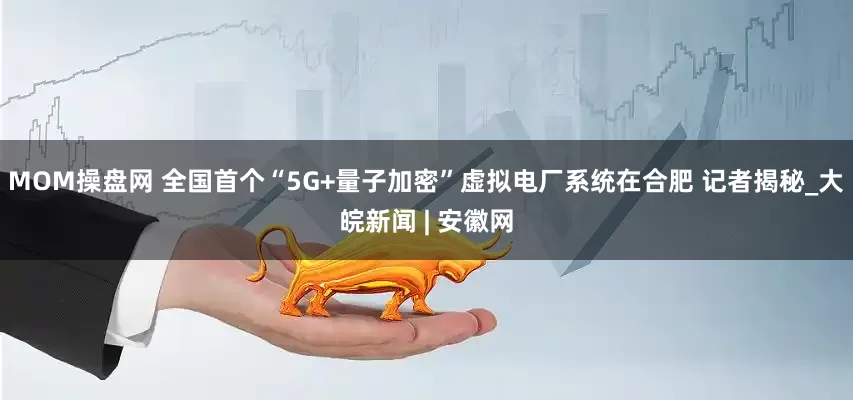 MOM操盘网 全国首个“5G+量子加密”虚拟电厂系统在合肥 记者揭秘_大皖新闻 | 安徽网